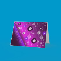 Purple Passion Thank You cards