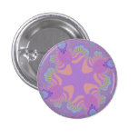 Purple Pastel Star Small Round Button buttons