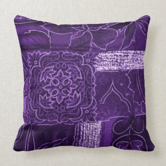purple patchwork