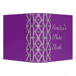 purple pattern binders