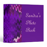 purple pattern binders