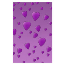 Purple Pattern of Love Hearts. Flyers