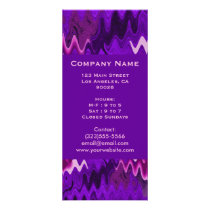 purple pattern rack cards by DonnaGraysonAbstract purple pattern rack cards