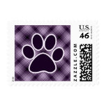 Purple Paw Print Stamps