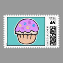 Purple Peace Cupcake