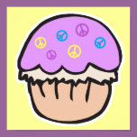 Purple Peace Cupcake