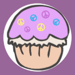 Purple Peace Cupcake