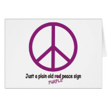 Purple Peace cards