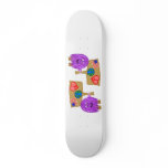 Purple Peace Love Earth America Skateboards