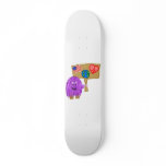 Purple Peace Love Earth America Custom Skateboard