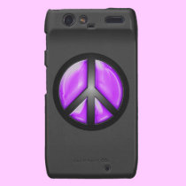 Purple Peace Motorola Razr Case casemate cases
