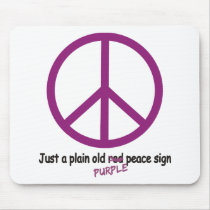 Purple Peace mousepads