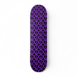 Purple Peace Sign Skate Board Decks
