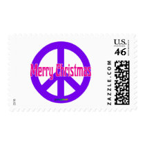 Purple Peace Symbol stamps