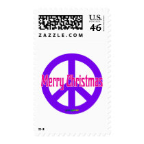 Purple Peace Symbol stamps