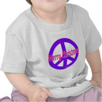 Purple Peace Symbol t-shirts