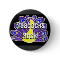 Purple Peacock buttons