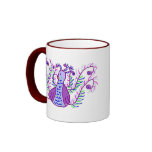 Purple Peacock
