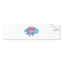 purple pegasus bumper stickers by doonidesigns purple pegasus bumper stickers