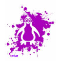 Purple penguin t-shirts