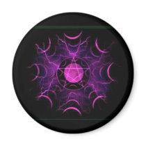 Purple Pentacle magnets