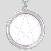 Purple Pentacle Necklace necklaces