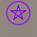 Purple Pentacle Pentagram t-shirts