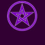 Purple Pentacle Pentagram T-shirt