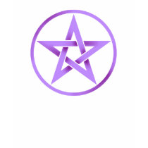 Purple Pentagram Pentacle t-shirts by triplegoddess Purple Pentagram Pentacle t-shirts