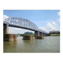 Purple People Bridge Postcard