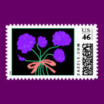 Purple Perfection Bouquet - postage stamps