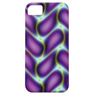 Purple Petals Design iPhone 5 Covers