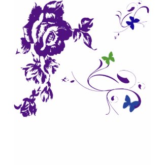 Purple Petals shirt
