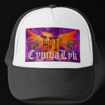 Purple Phoenix, Griffen Symbols Logo Banner B&... hats by MistaSCARY Purple Phoenix, Griffen Symbols Logo Banner B&... hats