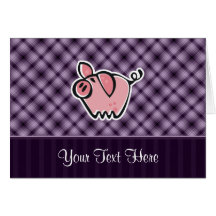 Purple Pig Card