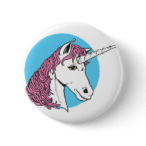 purple/pink mane unicorn head