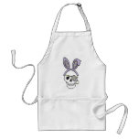 Purple Pirate Skull Apron aprons