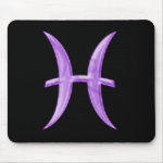 Purple Pisces mousepad