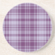 Purple Plaid coasters