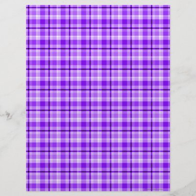 Purple Plaid Design