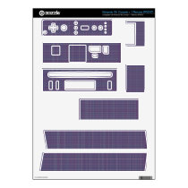 Purple Plaid Wii Skins