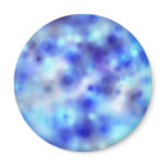 Purple Plasma Fridge Magnet