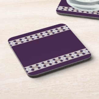Purple Plums Coaster