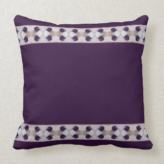 Purple Plums Pillow