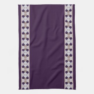 Purple Plums Towels