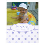 Purple Polka Dot Party Invitation