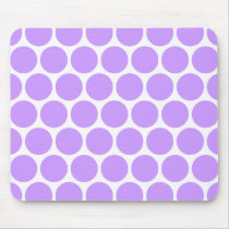 Purple Polka Dots Mousepad by purplestuff Purple Polka Dots Mousepad