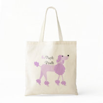 Purple Poodle bags
