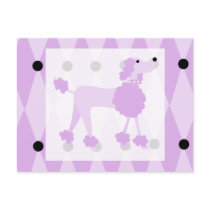 Purple Poodle postcards by trennea Purple Poodle postcards