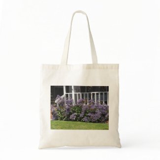 Purple Porch Garden Bag Tote bag